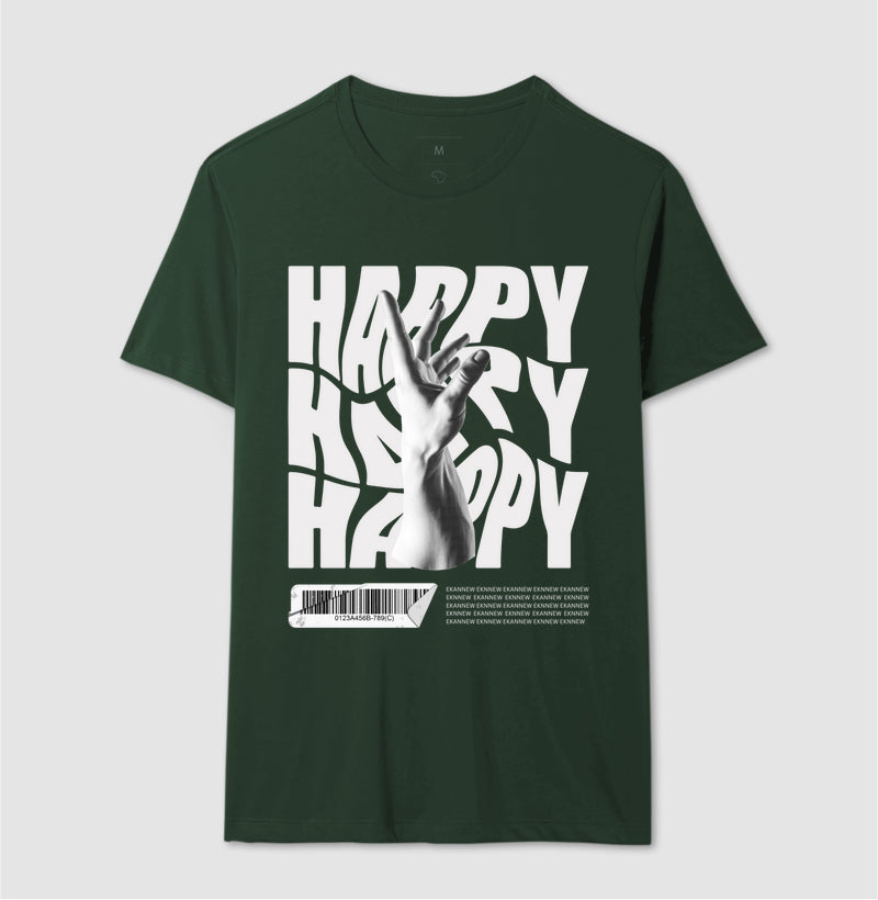 Camiseta Eknnew Happy