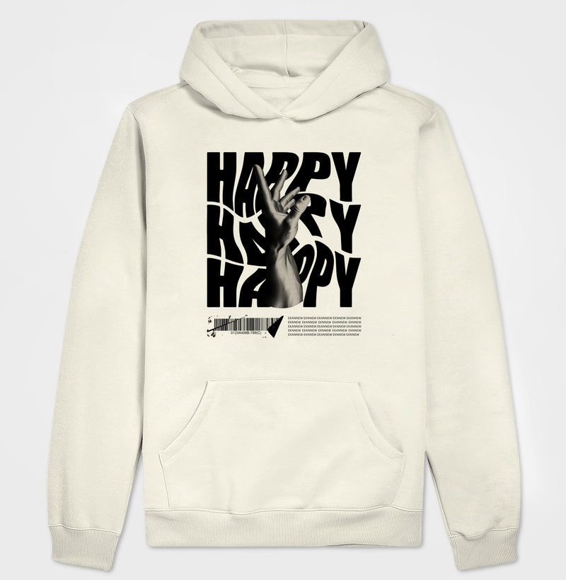 Hoodie Moletom Eknnew Happy