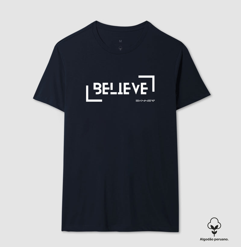 Camiseta Peruana Eknnew Masculina (Believe)