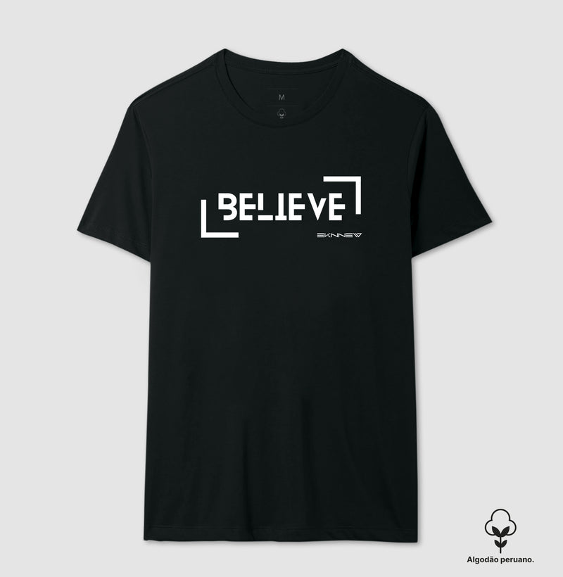 Camiseta Peruana Eknnew Masculina (Believe)