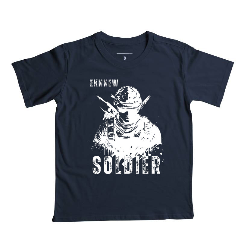 Camiseta infantil Eknnew - Soldier