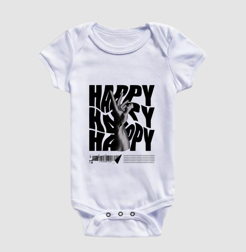 Body Infantil Eknnew Happy