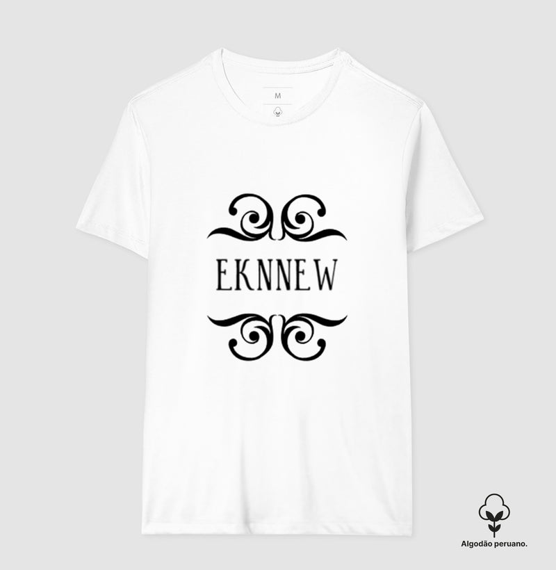 Camiseta algodão peruano Eknnew