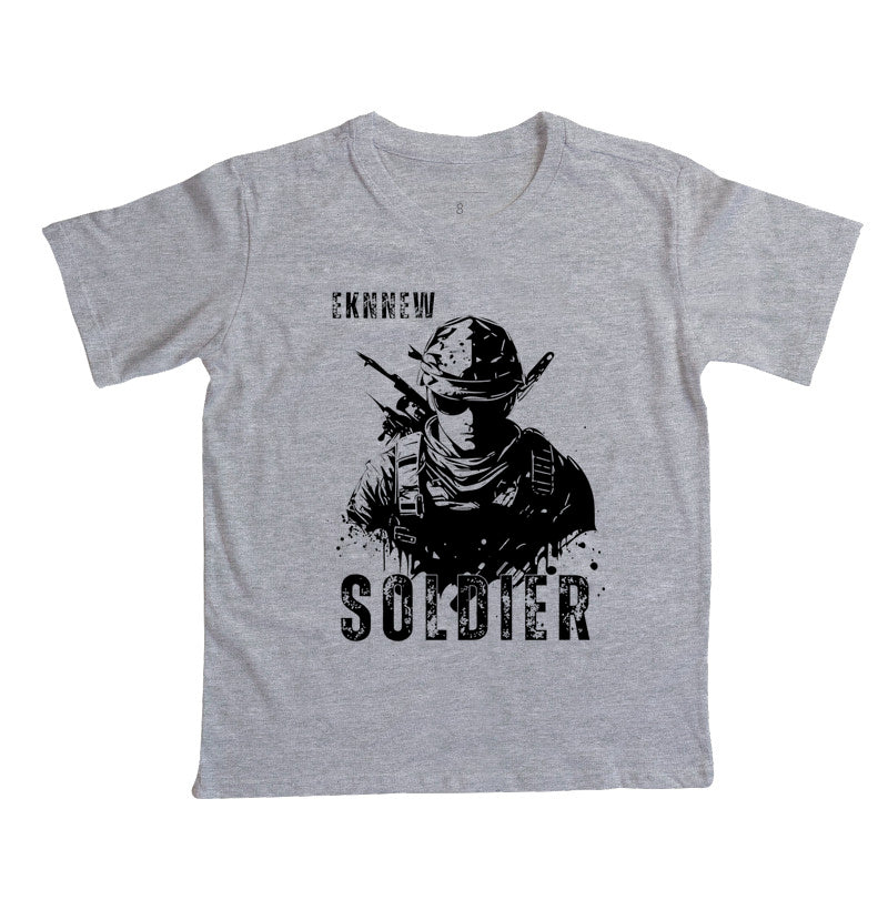 Camiseta infantil Eknnew - Soldier