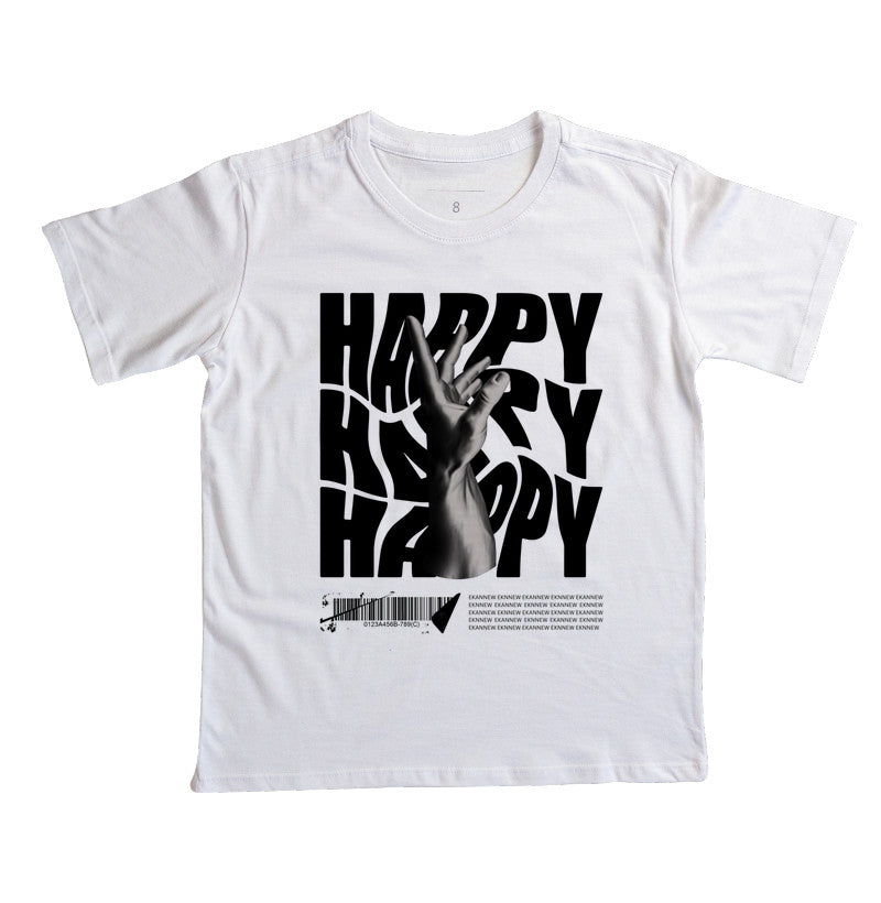 Camiseta Infantil Happy